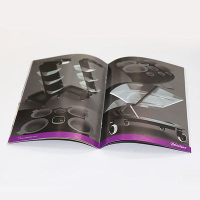 Folded Flyer Softcover Book Printing Leaflet