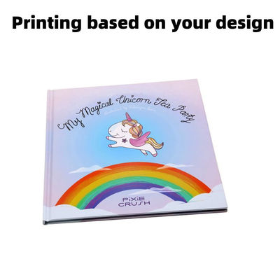 Hardcover Children'S Book Printing Services Full Color CMYK Pantone