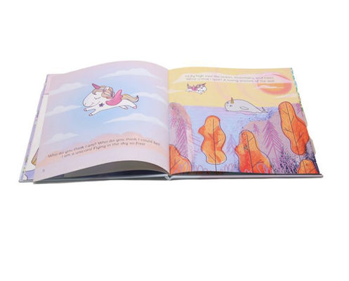 Hardcover Children'S Book Printing Services Full Color CMYK Pantone