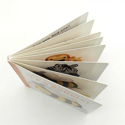 CMYK Custom Board Book Printing Softcover Customization