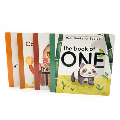 CMYK Custom Board Book Printing Softcover Customization