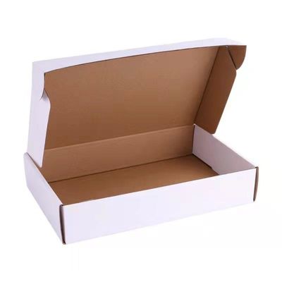 Custom Logo Clothing Packing Boxes Embossing Paper Corrugated Box