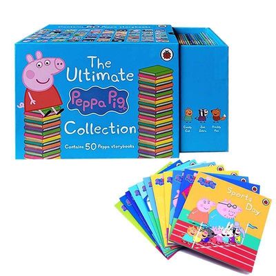 Offset Paper Softcover Book Printing For Incredible Famous Pig Collection