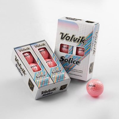 OEM 12 Golf Ball Sleeve Gift Box With Transparent Window