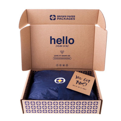 OEM Printing Packaging Box FSC Recylce Clothing Mailer Boxes