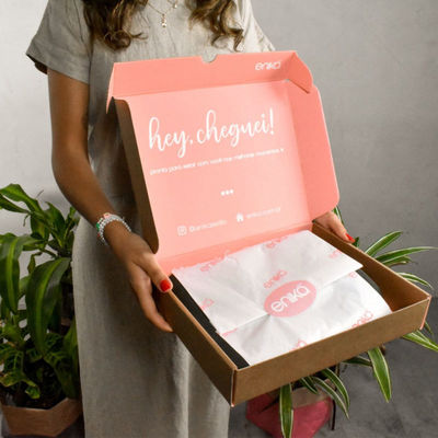 OEM Printing Packaging Box FSC Recylce Clothing Mailer Boxes