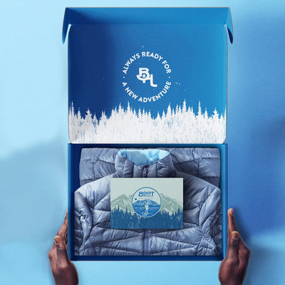 OEM Printing Packaging Box FSC Recylce Clothing Mailer Boxes