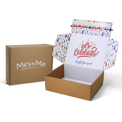 Tear Strip Postal Custom Printed Cardboard Mailers