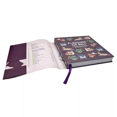 Customized Offset Hardback Book Printing Services Dust Jacket