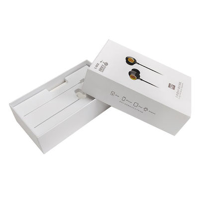 Extravagant Base And Lid Box Customized Printing Packaging Box For Earphone Packaging