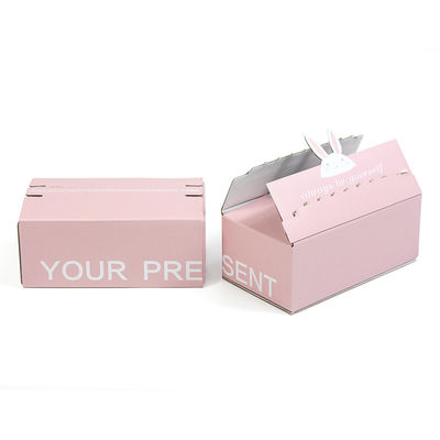 Sturdy Storage Foldable Corrugated Carton Custom Closing Self Stick Zipper Mailer Box Packaging