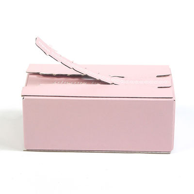 Sturdy Storage Foldable Corrugated Carton Custom Closing Self Stick Zipper Mailer Box Packaging