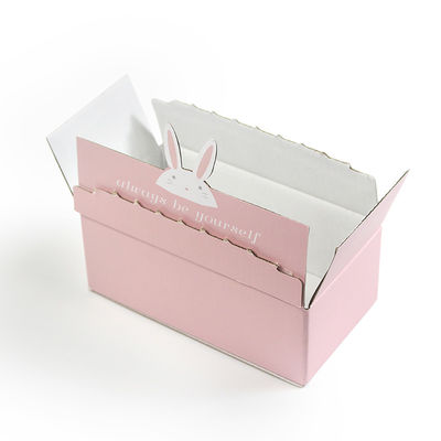 Sturdy Storage Foldable Corrugated Carton Custom Closing Self Stick Zipper Mailer Box Packaging