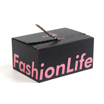 Shipping Zipper Carton Box Corrugated Cardboard Tear Strip Box