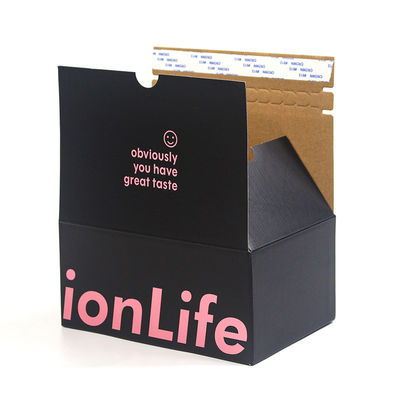 Shipping Zipper Carton Box Corrugated Cardboard Tear Strip Box