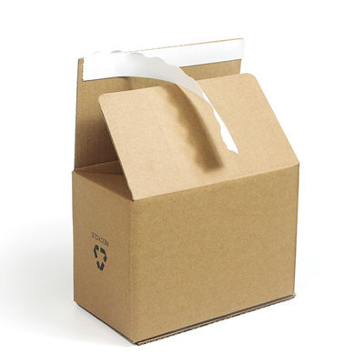 Wholesale Recycled Corrugated Zipper Paper Cartons Box Custom Logo Packaging Printed Shipping Kraft Boxes