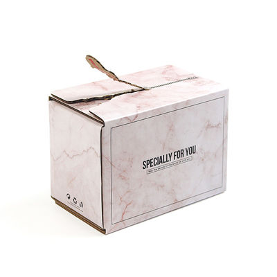FSC Free Design One-Step Service Zipper Carton Box Corrugated Peel Off Storage Boxes