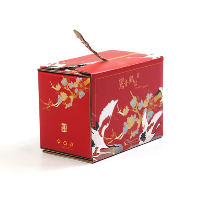 Corrugated Tear Strip Box Custom Logo Zipper Tear Open Packaging Self Seal Paper Box
