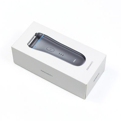 Glossy Lamination Electric Razor Paper Lid With Base Gift Box for Custom Printing